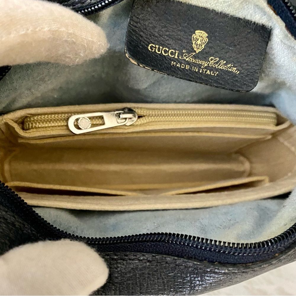 GUCCI GG Pattern Pvc/Leather Clutch-Crossbody-Shoulder Bag 💼 - Picture 16 of 17